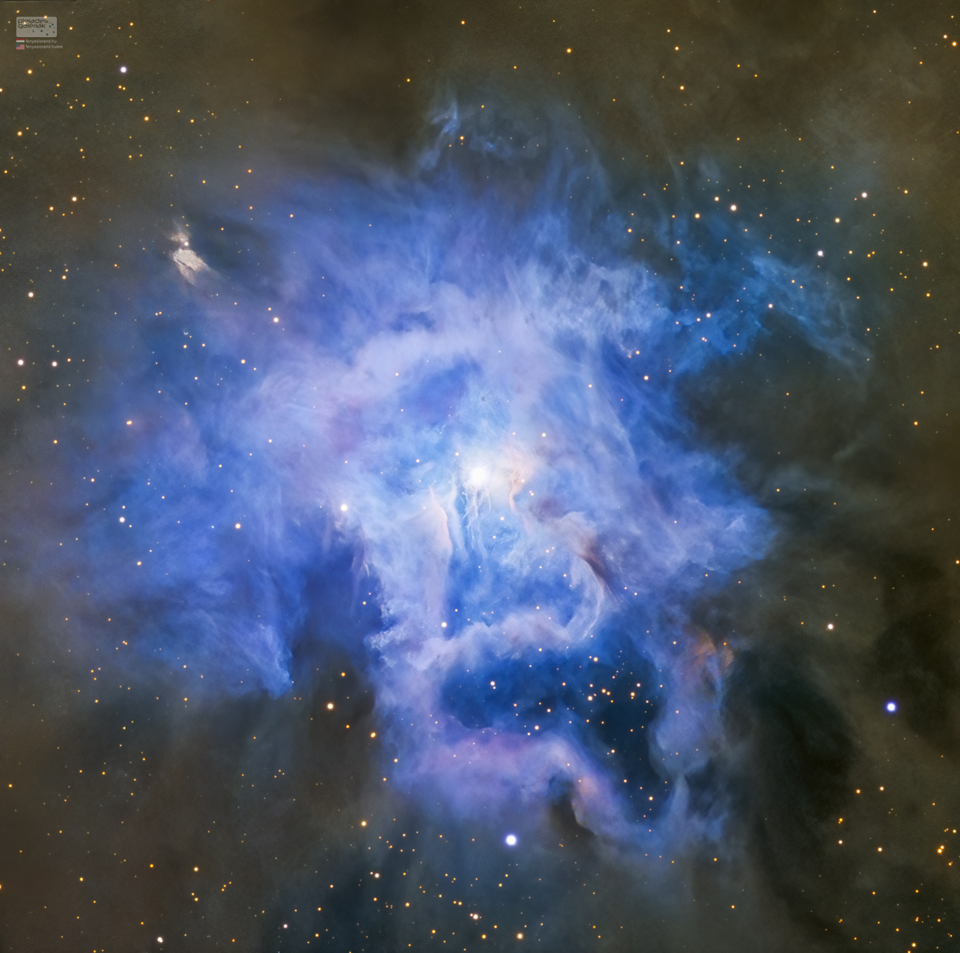 每日星空：NGC 7023:虹膜星云