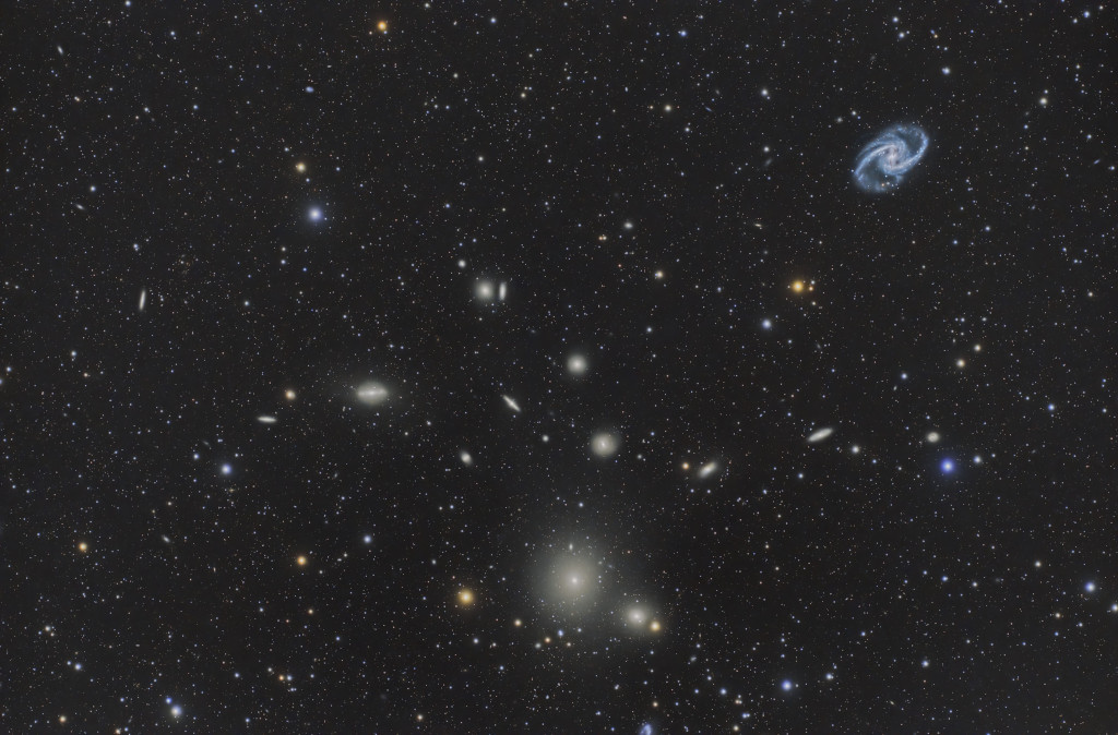 El Cúmulo de Galaxias de Fornax