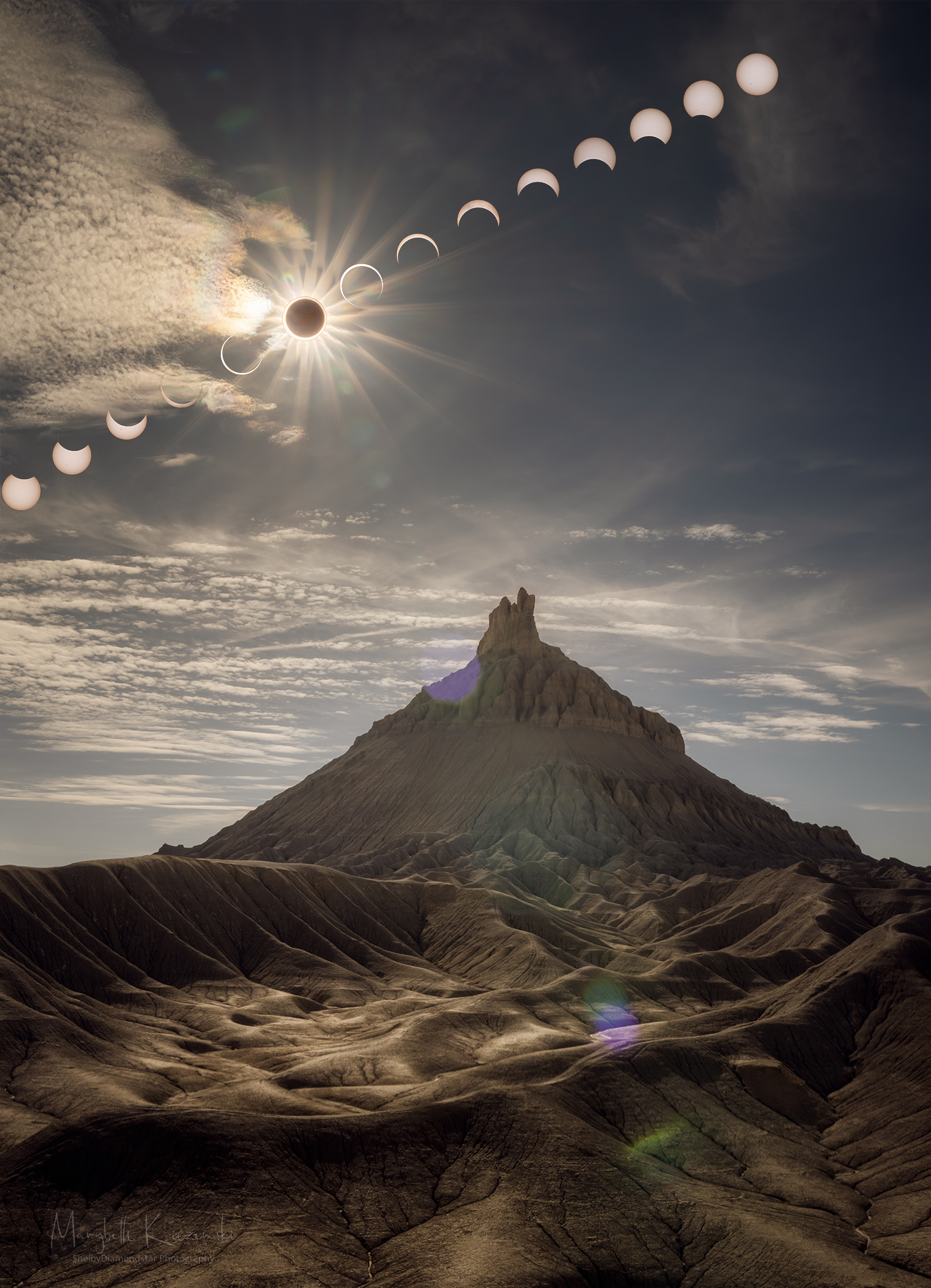 APOD 2025 November 1 Annular Solar Eclipse over Utah