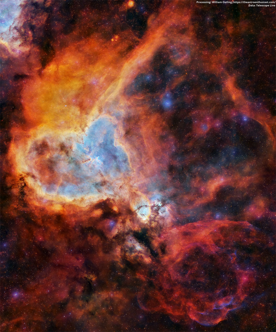 Deep Field: The Heart Nebula