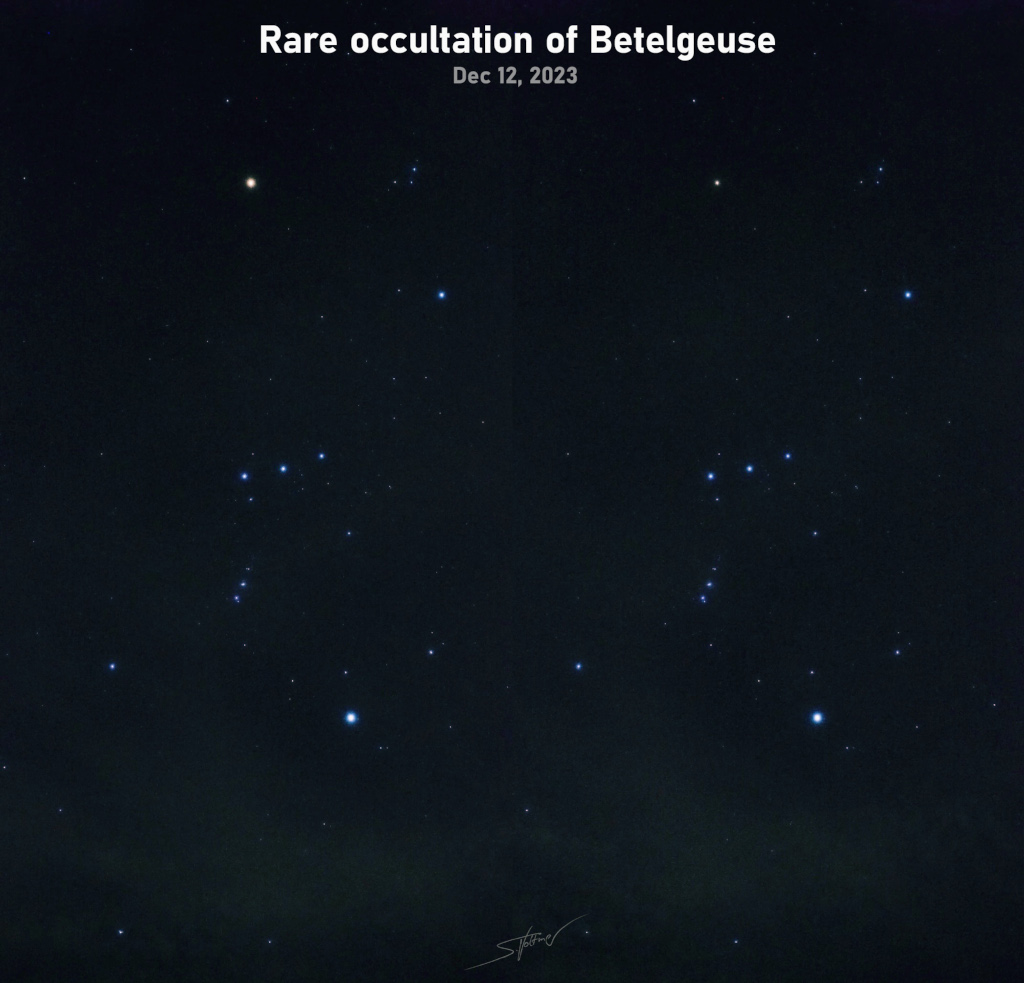 Betelgeuse Eclipsed