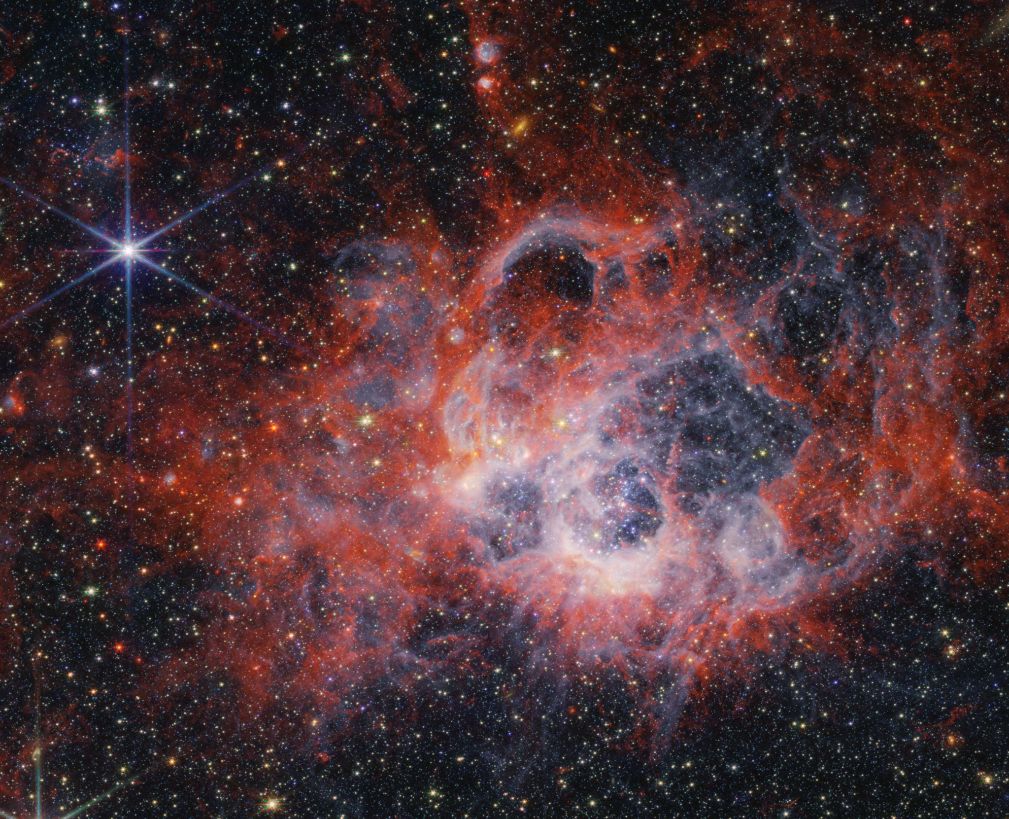 NGC 604; Guardería estelar gigante