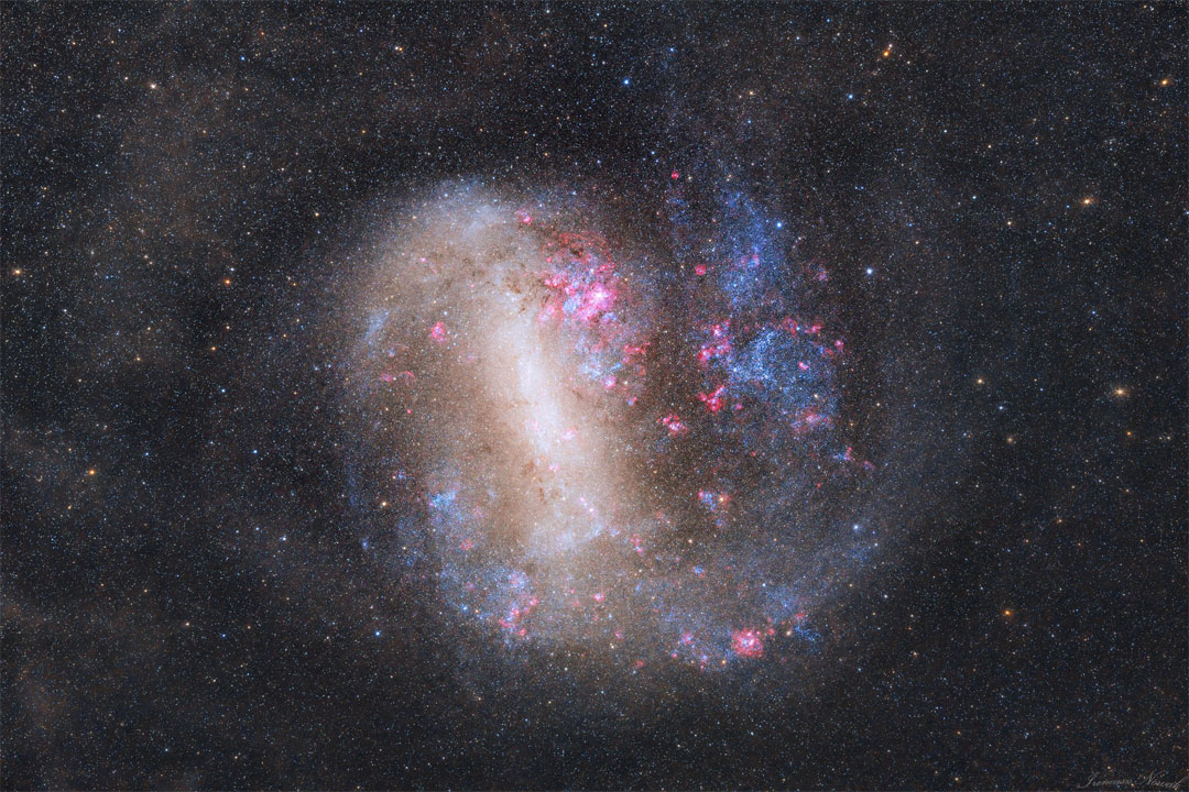 APOD: 2024 October 2 – The Large Magellanic Cloud Galaxy