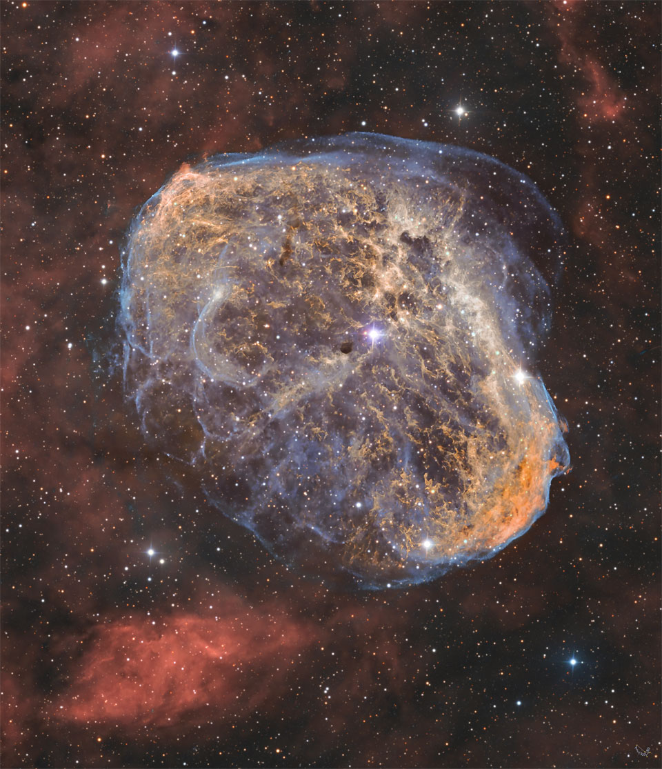 NGC 6888：新月星云