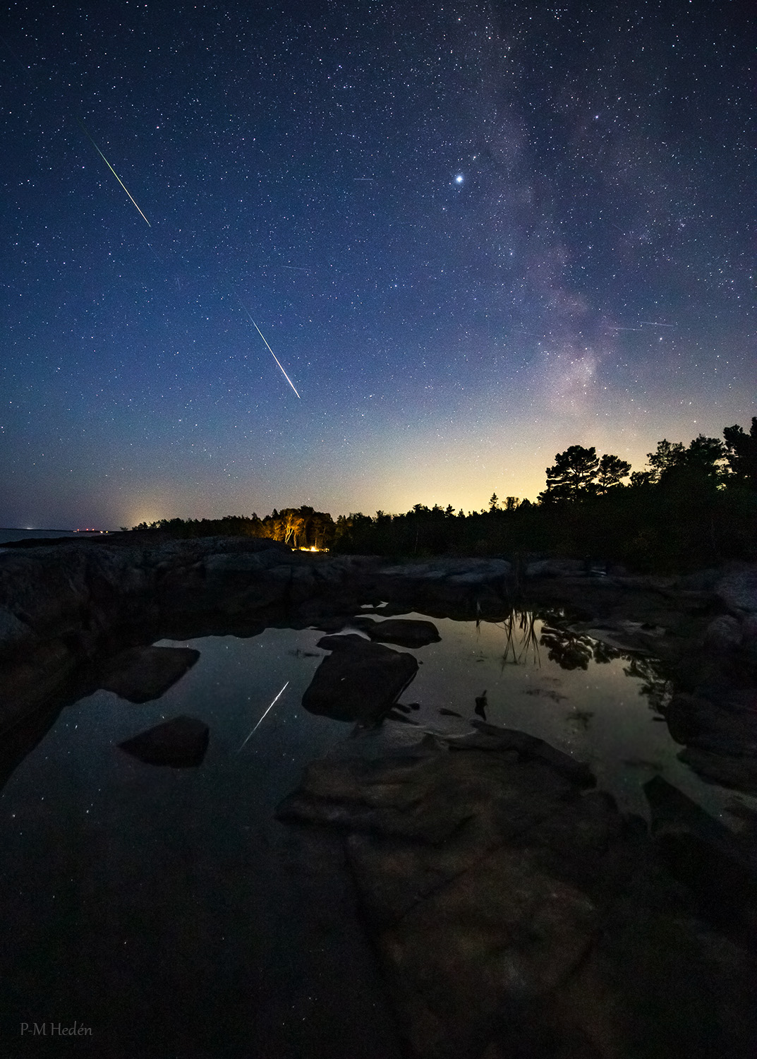 Bright Perseids from Sweden