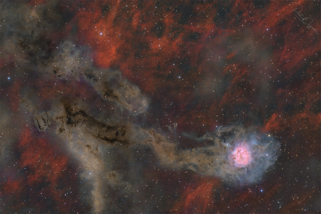 Cocoon Nebula Wide Field