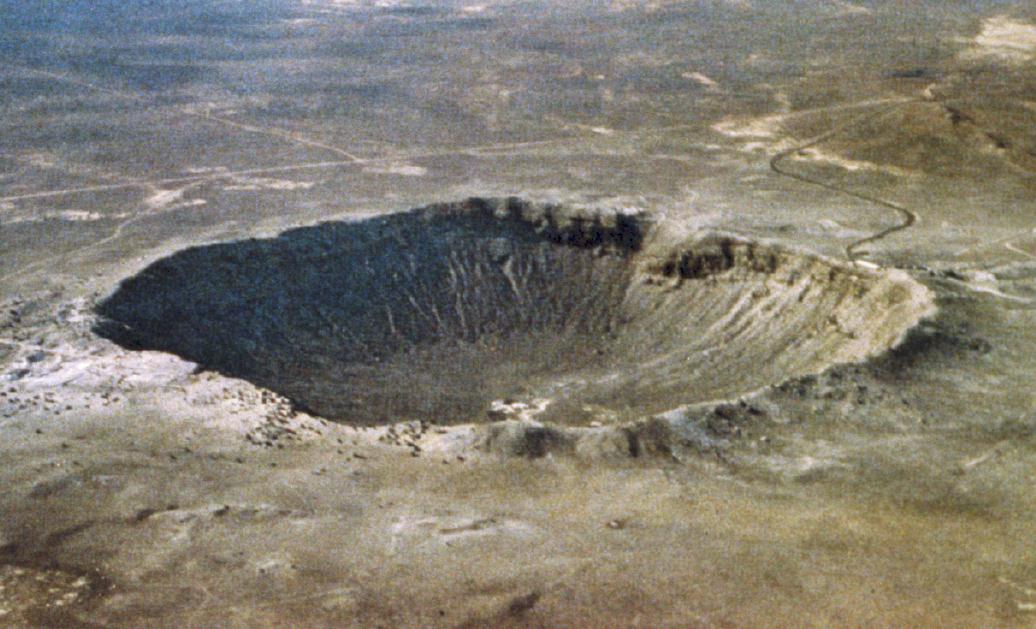 APOD: July 11, 1999 - Barringer Crater on Earth